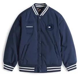 Tommy Hilfiger Padded Graphic Bomber Blau 122