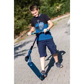 GLOBBER Alu Stuntscooter blau