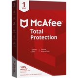 McAfee Total Protection Jahreslizenz, 1 Lizenz Windows, Mac, Android, iOS Antivirus