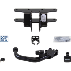 Brink Anhängerkupplung abnehmbar inkl. ECS E-Satz 13polig & Montage - JEEP WRANGLER IV