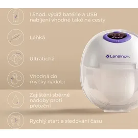 Lansinoh tragbare Milchpumpe