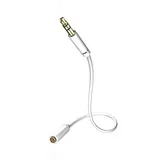 in-akustik Audio-Verlängerungskabel 3,5mm-Klinken-Stecker/Buchse 5m