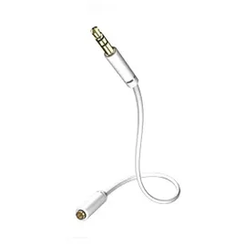 in-akustik Audio-Verlängerungskabel 3,5mm-Klinken-Stecker/Buchse 5m