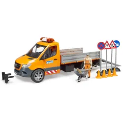 bruder - MB Sprinter Kommunal mitFahrer L+S Modul und Zubehör
