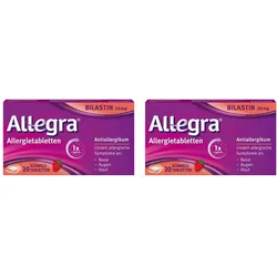 Allegra Allergie & Heuschnupfen Schmelztabletten mit Bilastin