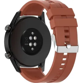 König Design Sport Ersatz Armband für Huawei Watch GT 3 42 mm Silikon Band Loop, Farbe:Cabernet-Orange
