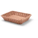 HENDI Brotkörb, Brötchenkorb, Körbe, Verstärkt durch einen Stahlrahmen, GN 1/2, 325x265x(H)65mm
