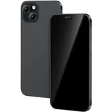 FufoneUS Anzeige gefälschte Spielzeug Telefon Handy Metallic-Modell Nicht funktionierende Replik 1:1 Telefon für Phone 15 gefälschte Spielzeug Handy (for 15 Schwarz Schwarzer Bildschirm)