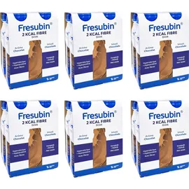 Fresenius Fresubin 2 KCAL FIBRE Drink Schokolade 24x200ml Trinkflasche