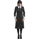 Chaks Wednesday Kostüm Print Kleid Damen Gr. L