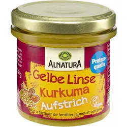 Alnatura Bio Gelbe Linse Kurkuma Aufstrich 140G