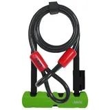 ABUS Ultra 410/170HB230 SH34 Bügelschloss + Cobra 10/120 Grün Modell 2023