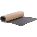 Newgen Medicals Rutschfeste Yoga-Matte aus Kork und Natur-Kautschuk, 183 x 61 x 0,5 cm