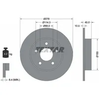 Textar Bremsscheibe PRO