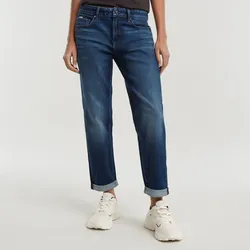 Boyfriend-Jeans G-STAR "Kate", Damen, Gr. 29, Länge 30, blau (worn in stratos), Denim/Jeans, Obermaterial: 99% Baumwolle, 1% Elasthan, casual, bequem 7/8-Länge, Jeans, Baumwollstretch Denim Qualität für hohen Tragekomfort