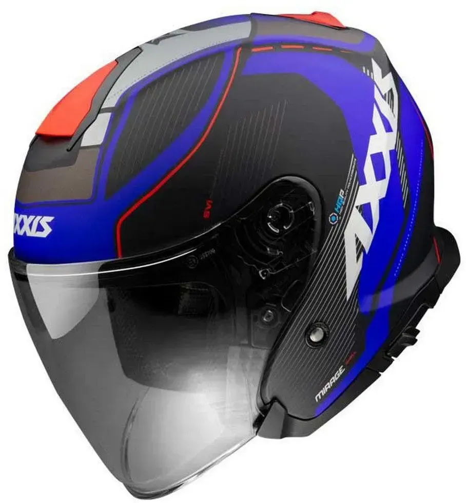 Axxis Of504sv Mirage Sv Village Jethelm - Matt Blue - S