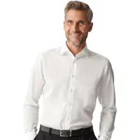 Venti Langarmhemd weiß, 41,