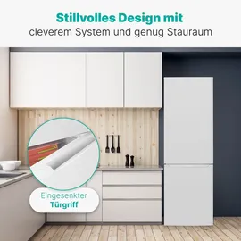 Bomann KG 7357 Kühl-Gefrierkombination (315 l, 1858 mm hoch, Weiß)