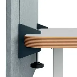 Leitz Tischtrennwand 60 x 70 cm grau