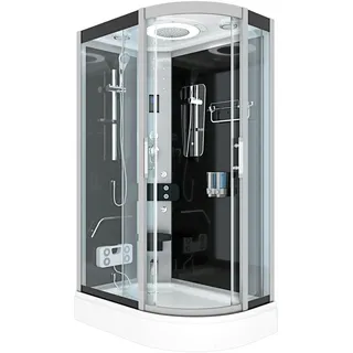 AcquaVapore Dusche Duschkabine D60-73T3R Duschtempel Sauna 80x120 cm