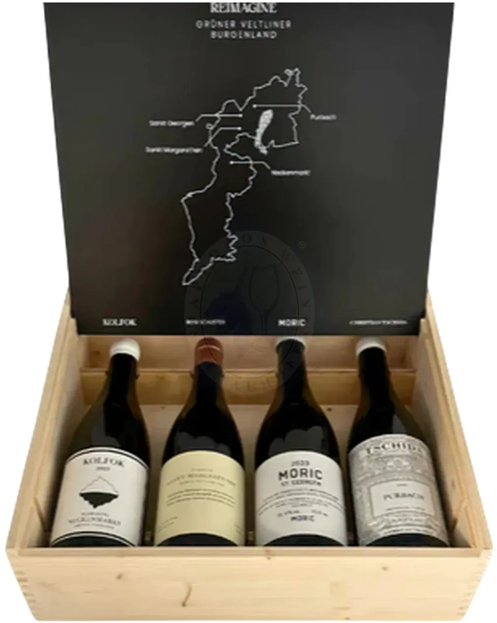 Reimagine Pannonia Sammlerbox 4 x Grüner Veltliner 4 x 0,75l