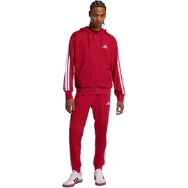 adidas Essentials 3-Streifen French Terry, Herren KR2701 - active maroon/white S