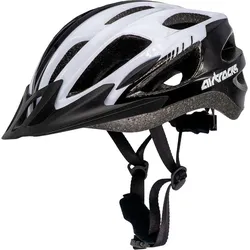 Fahrradhelm Master RD-10 Schwarz-Weiss - Herren und Damen SCHWARZ S/M