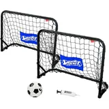 Best Sporting Fußballtor Mini Goaly Schwarz 24x60x45 cm