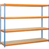 Simonrack Simonforte 1806-4 458100045201868 blau, Naturholz