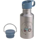 Lässig Trinkflasche Kinder - Edelstahl, Adventure Tractor