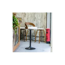 Möbel Kraft Barhocker 2er-Set 46 x 101 cm Weiß