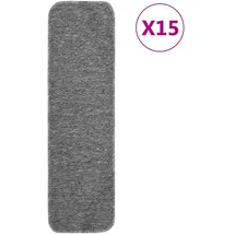 vidaXL Stufenmatte 75 x 20 cm Grau