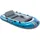 Intex Schlauchboot Excursion 4 Blau inkl. Pumpe und Alu-Paddel