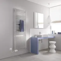 Kermi „Geneo® quadris-E“ Badheizkörper, rein elektrischer Betrieb, GQE10120090WIXK,