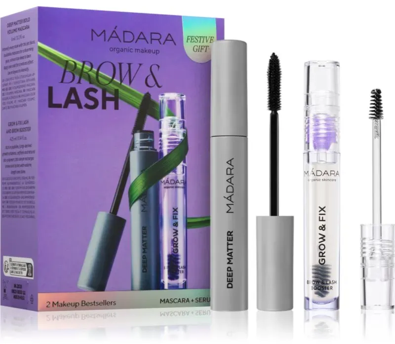 MÁDARA Brow & Lash Set für Wimpern und Augenbrauen