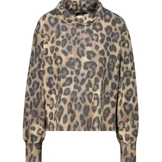 Monari Sweatshirt Leo Allover gemustert Mehrfarbig 44