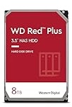 WD Red 8TB 3.5" NAS Interne Festplatte - 5400 RPM - WD80EFAX