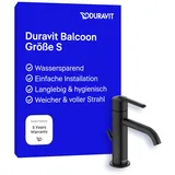 Duravit Balcoon Einhandmischer Schwarz Matt
