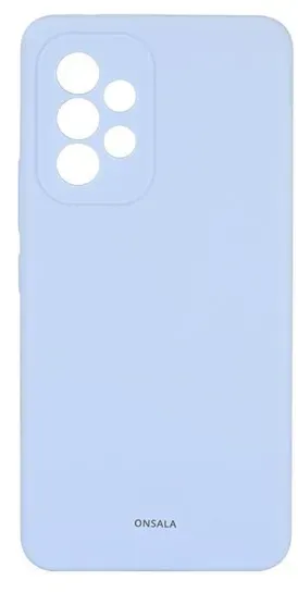 Preisvergleich Produktbild Phone Case Silicone Light Blue - Samsung A53