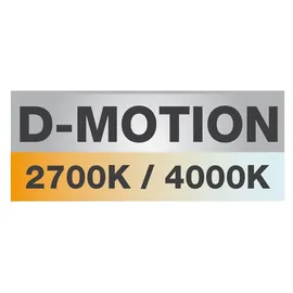 Domus Line Led Regalbeleuchtung Snunup D-motion 563mm - Lichtleiste mit seitlicher Lichtabstrahlung mit Alu Profil, Kunststoff opal - 24 V/dc
