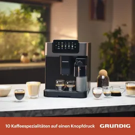 Grundig KVA 7230 Kaffeevollautomat Schwarz/Dunkelsilber