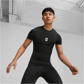 Puma Hoops Team Baselayer kurzarm Funktionsshirt Herren 01 black XL