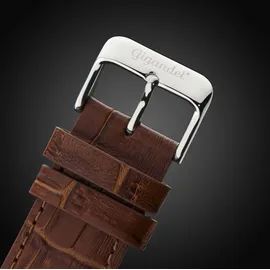 Gigandet Red Baron IV Edelstahl Leder 44 mm G19-001
