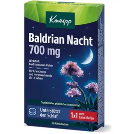 Kneipp Baldrian Nacht 700 mg Filmtabletten