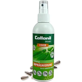 Collonil Organic Cover 200 ml nachhaltige Imprägnierung mit natürlichen Wachsen - Schützt Schuhe, Taschen & Kleidung vor Schmutz und Nässe - 200 ml (1er Pack)