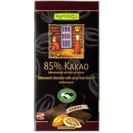 RAPUNZEL Bitterschokolade 85 % Kakao 80 g