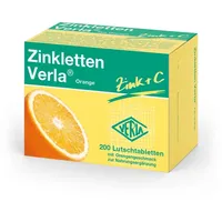 Verla-Pharm Arzneimittel GmbH & Co. KG Zinkletten Verla Orange