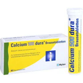 MYLAN DURA GMBH Calcium 500 dura Brausetabletten 40 St.