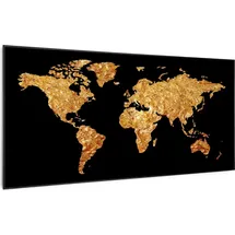 Klarstein Infrarotheizung mit Thermostat, 700W Elektroheizung, Smart Home Bild-Infrarotheizung zur Wandmontage, IR mit IoT/WiFi App-Control, Feucht... - Bunt