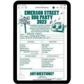 Apple iPad Air 11" (6. Generation 2024) 256 GB Wi-Fi space schwarz